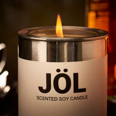 Paint Can Candle - logo version, unscented